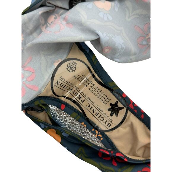 A Pea in the Pod Floral Tankini Swimsuit Set XS | Retro Boho Maternity Swimwear - Picture 5 of 6